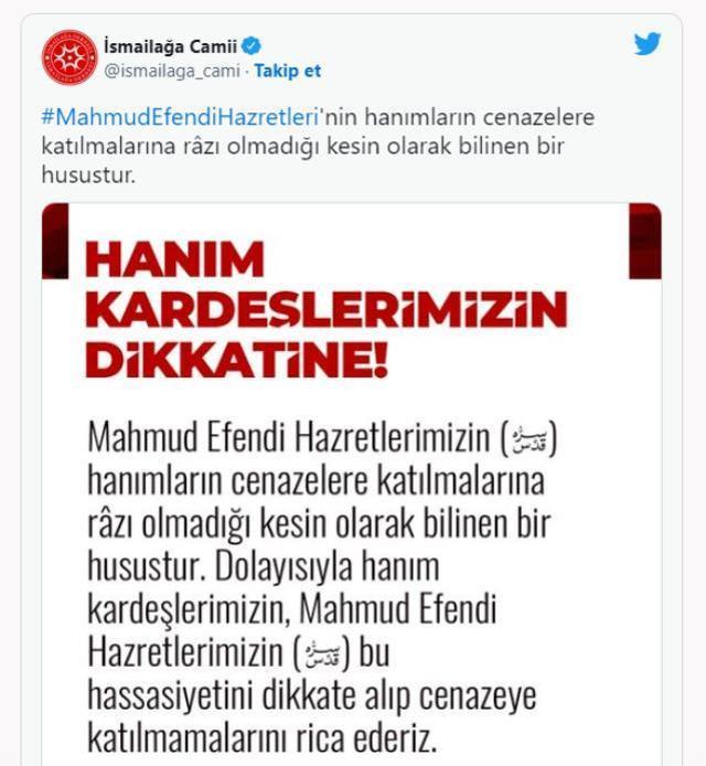 Mahmut Ustaosmanoğlu cenazesine binlerce kişi akın etti