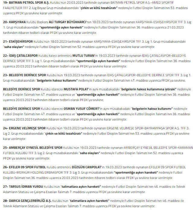 PFDK'lık olmayan yok! Dursun Özbek, Ali Koç ve Jorge Jesus disipline sevk edildi