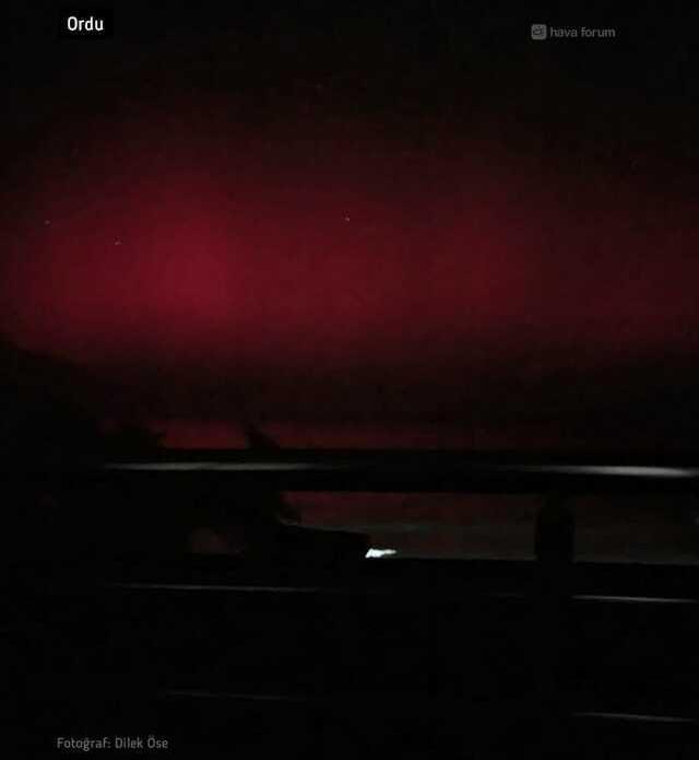 Norveç değil Türkiye! Kuzey ışıkları dün gece 2 kentimizde görüldü