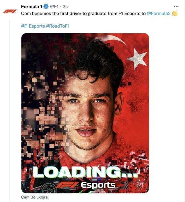 F1 espor oyuncusu Cem Bölükbaşı, gerçek pistte yarışacak ilk isim olarak tarihe geçti