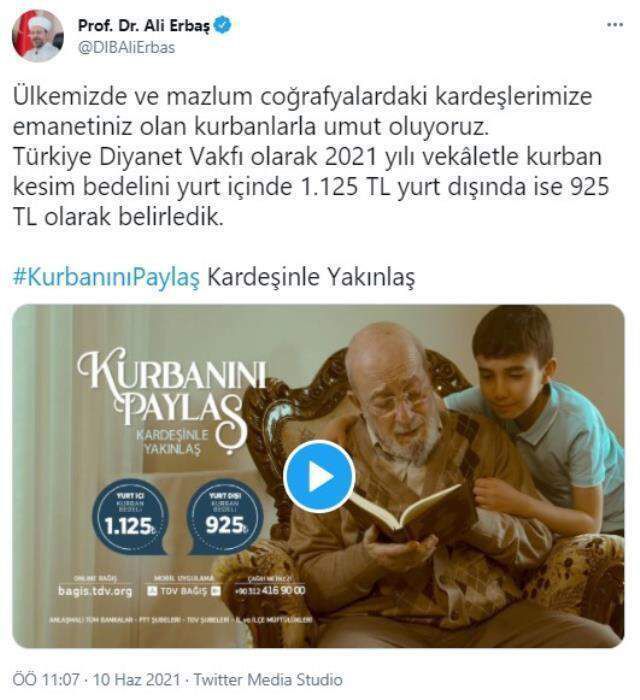 Kurban Fiyatları 2021: Adak kurban fiyatları, Kurban bağış fiyatları ne kadar? Kurban hisse fiyatları kaç lira?