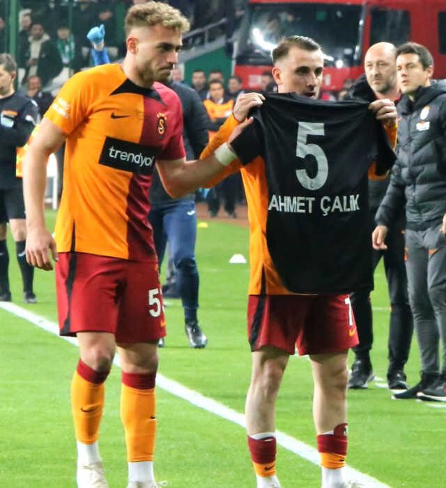 Duygu dolu anlar! Galatasaray, Ahmet Çalık'ı unutmadı