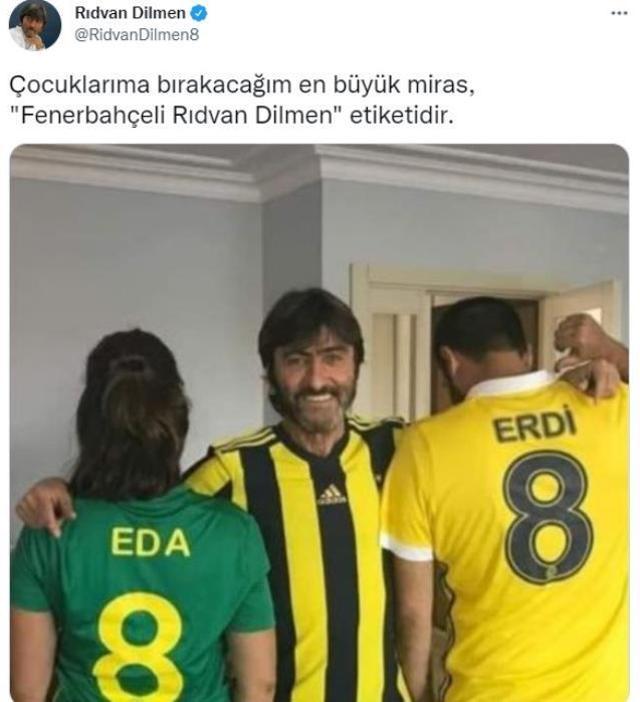 Rıdvan Dilmen'in 'En büyük mirasım' diyerek paylaştığı fotoğrafa yorum yağdı