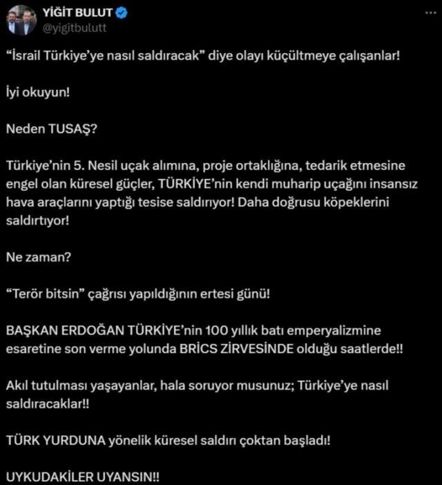 TUSAŞ saldırısını İsrail mi yaptı?