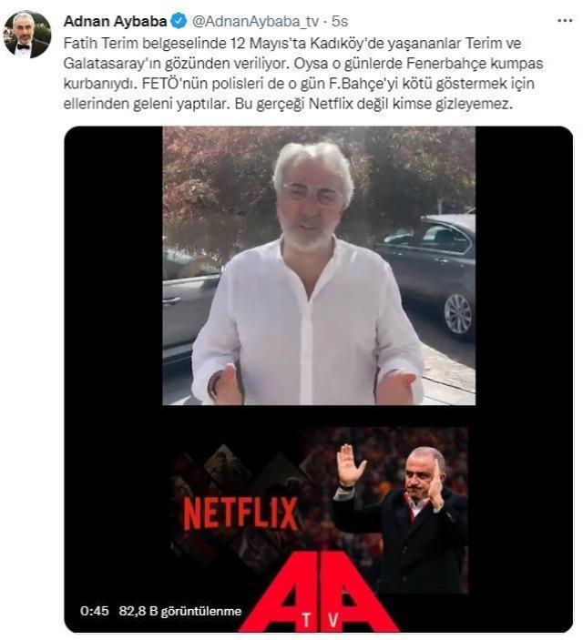 'Bu gerçeği değil Netflix, kimse gizleyemez' diyen ünlü yorumcudan Fatih Terim belgeseline olay