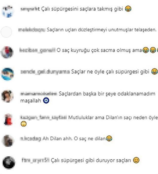 4 yıllık sevgilisiyle nişanlanan Dilan Çıtak Tatlıses'in saçları alay konusu oldu