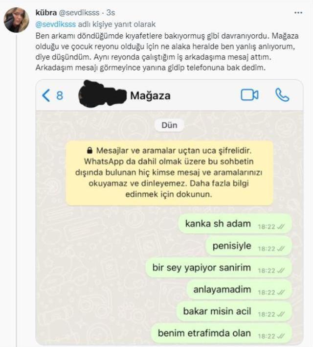 Mağazanın çocuk reyonunda genç kadına iğrenç taciz! Mastürbasyon yaptı