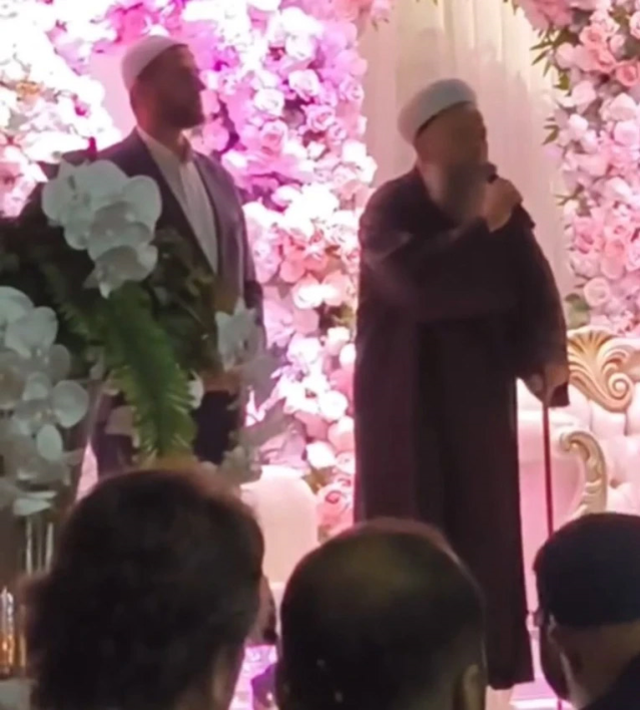 Cübbeli Ahmet Hoca'nın oğlu evlendi: İşte düğünden ilk görüntüler