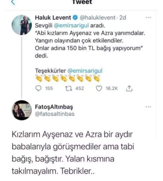 Emir Sarıgül, 'Kızlarım yanımda, onlar için yardım yapıyorum' dedi, eski eşi yalanını ifşa etti