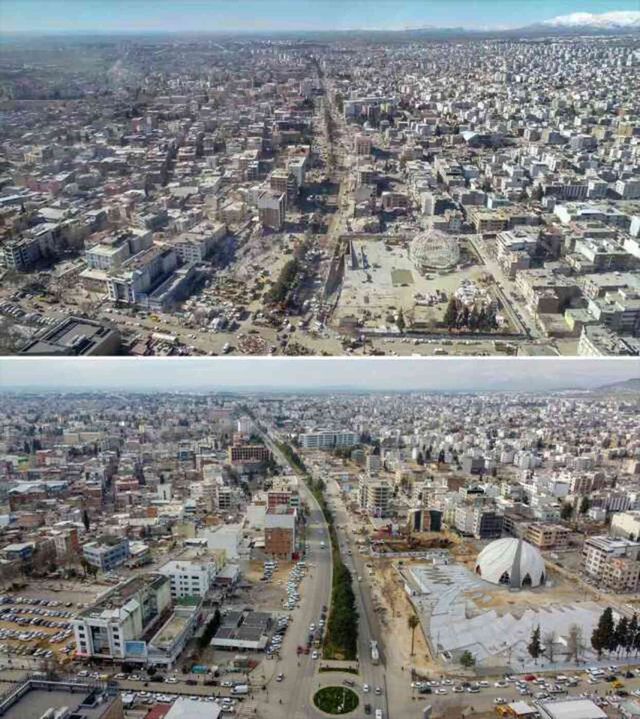 6 Şubat Depremi Fotoğrafları | 6 Şubat Depremi öncesi ve sonrası görselleri!