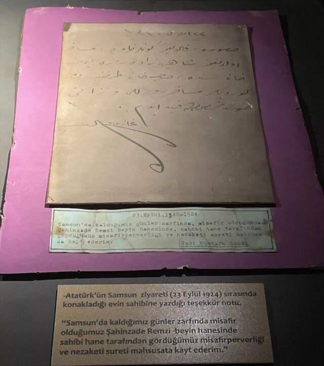 Atatürk'ün bugüne kadar sergilenmemiş 31 kişisel eşyası ziyarete açıldı