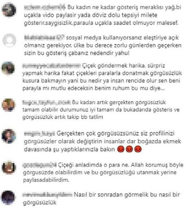 Bu kadarına da pes! Dilan Polat'a gelen dolarlı çiçek takipçilerini çileden çıkarttı: Görgüsüzlük