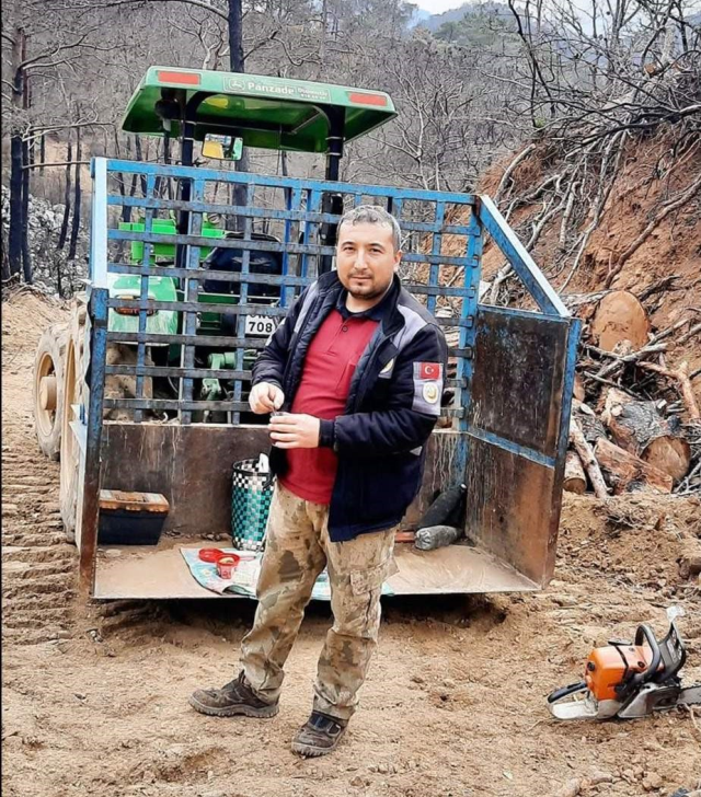 Ödemiş'teki yangından acı haber! Orman işçisi şehit oldu