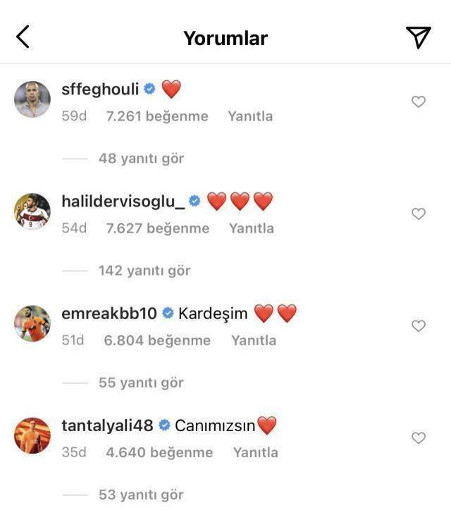 Galatasaraylı futbolcular Kerem'in yanında saf tuttu! Marcao'nun saldırdığı Halil'den de destek geldi