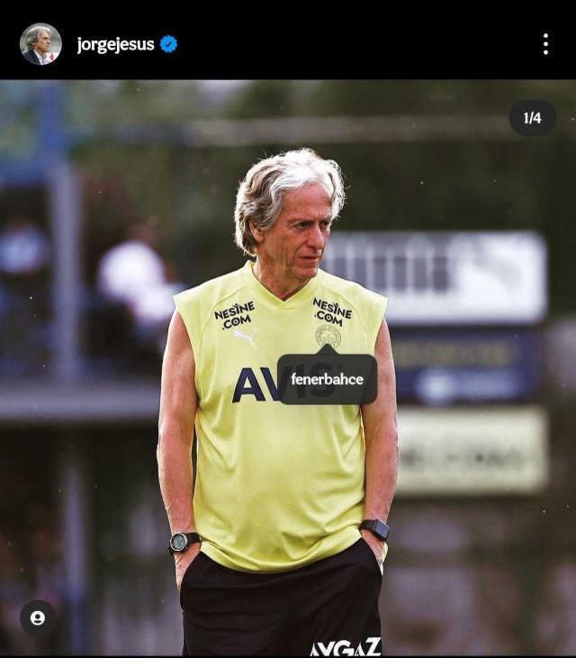 Jorge Jesus'un paylaşımına beğeni yağıyor! İnce detayı yakalayan taraftarlar mest oldu