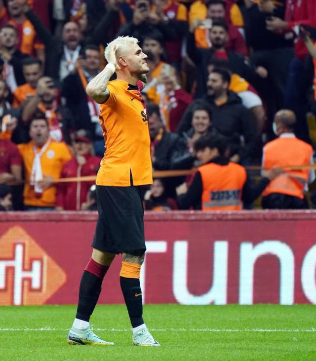 Mauro Icardi derbide resital yaptı! Galatasaray, Beşiktaş'a şans tanımadı