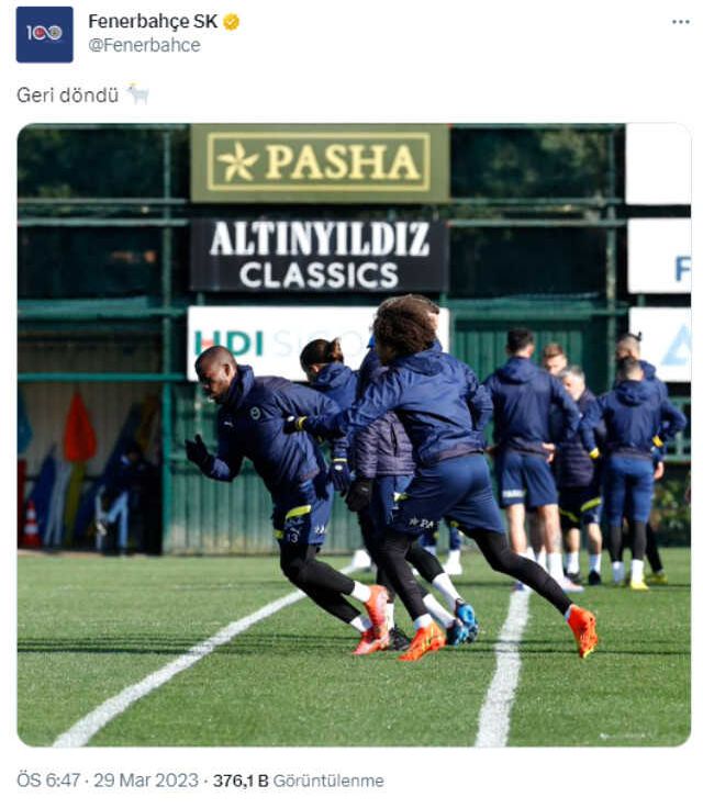 Derbi öncesi Fenerbahçe'ye müjde! Valencia beklenenden erken döndü