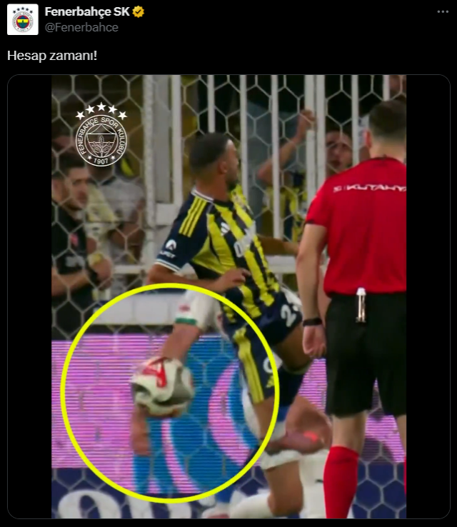 İki kelimelik not düştüler! Fenerbahçe'den olay paylaşım