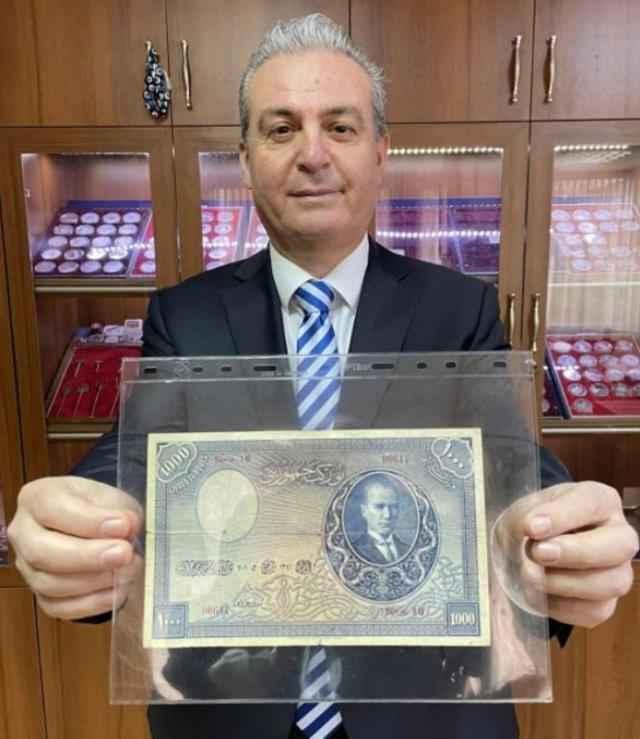 Türkiye'nin en değerli banknotu 800 bin liradan açık artırmaya çıkıyor