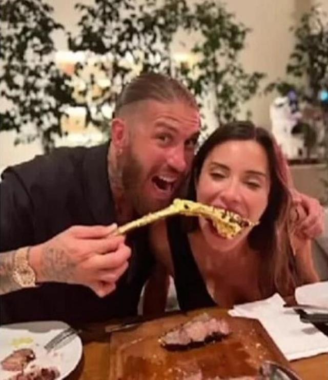 Ramos ve eşinin yediği 'Osmanlı Bifteği' olay oldu! Tek parçası 16 bin TL