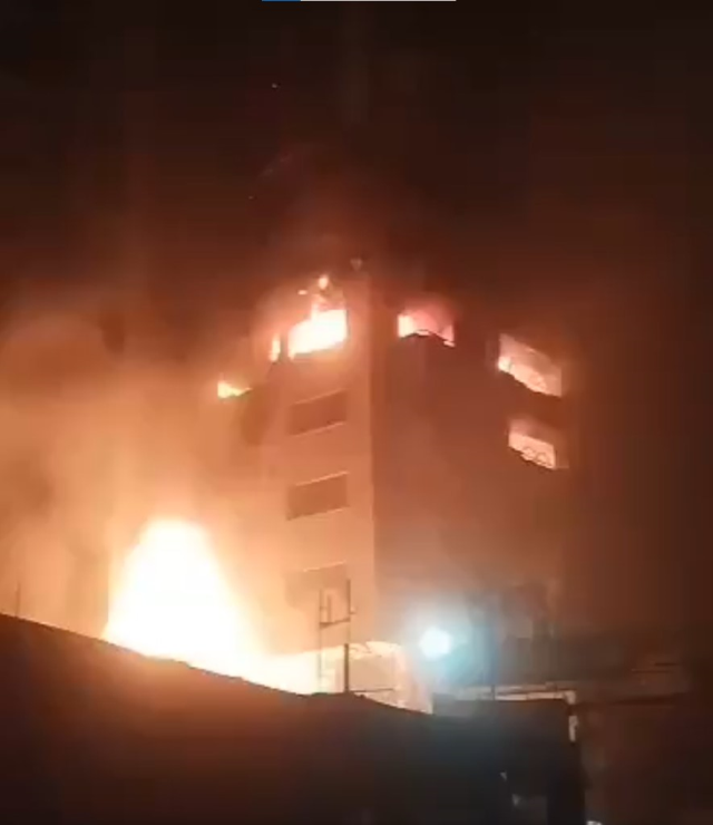 İşte İsrail'in İran saldırısından ilk görüntüler