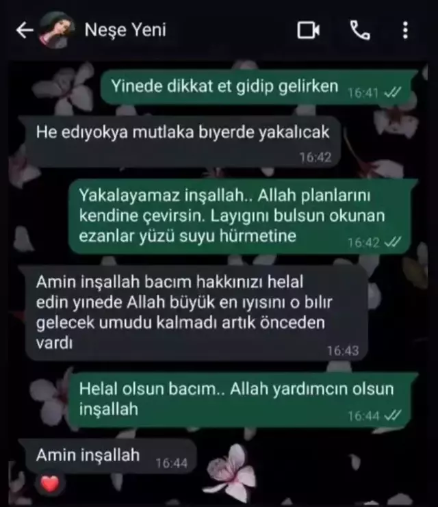Eş Cinayeti: Kadının Son Mesajları Ortaya Çıktı