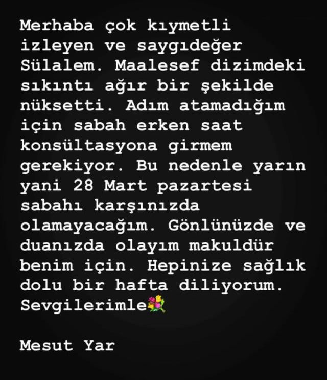 Star TV sabah haberleri ve Mesut Yar neden yok? Mesut Yar ayrıldı mı? Star TV yayın akışı