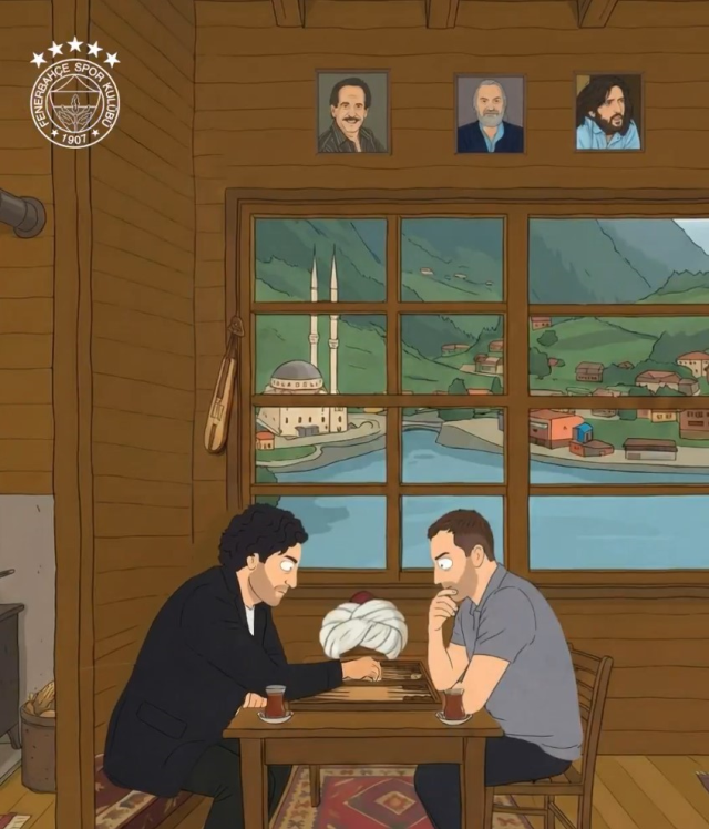 Fenerbahçe'den Trabzonspor'a gönderme