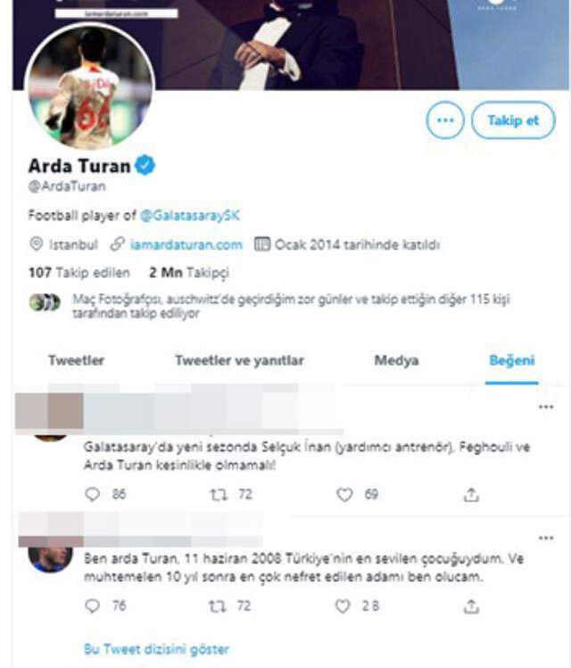 Arda Turan'dan kendisini istemeyen taraftarlara üstü kapalı şekilde gönderme