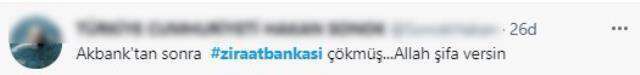 Ziraat Bankası'ndaki sistem arızası kısa süre içinde sosyal medyada gündem oldu! Tepki tweetleri yağıyor