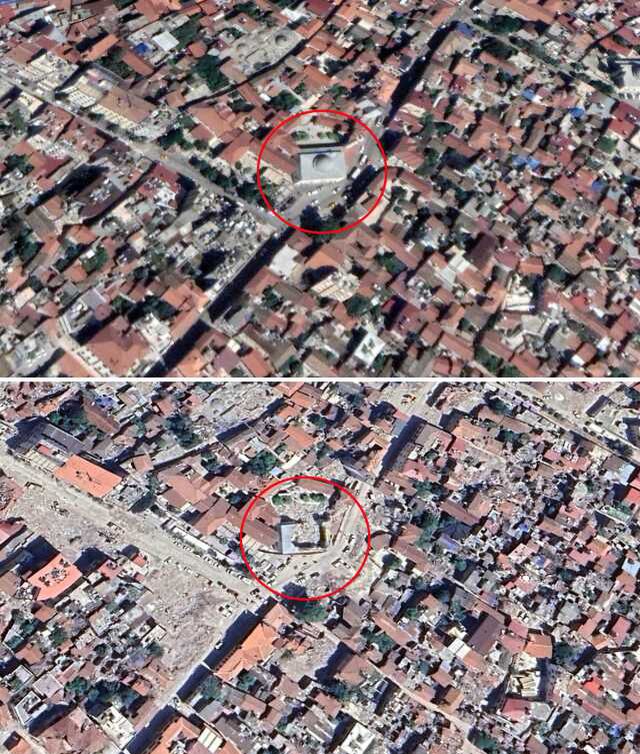 Asrın felaketinin üzerinden 6 ay geçti! İşte büyük yıkım yaşayan 3 şehrin uydu fotoğrafları