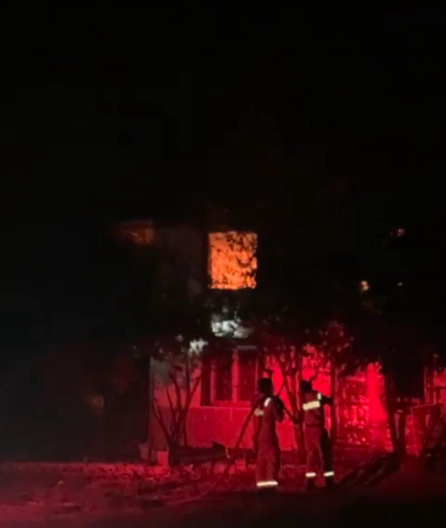 500 lira için kiracısını döverek öldüren ev sahibinin evinde yangın çıktı