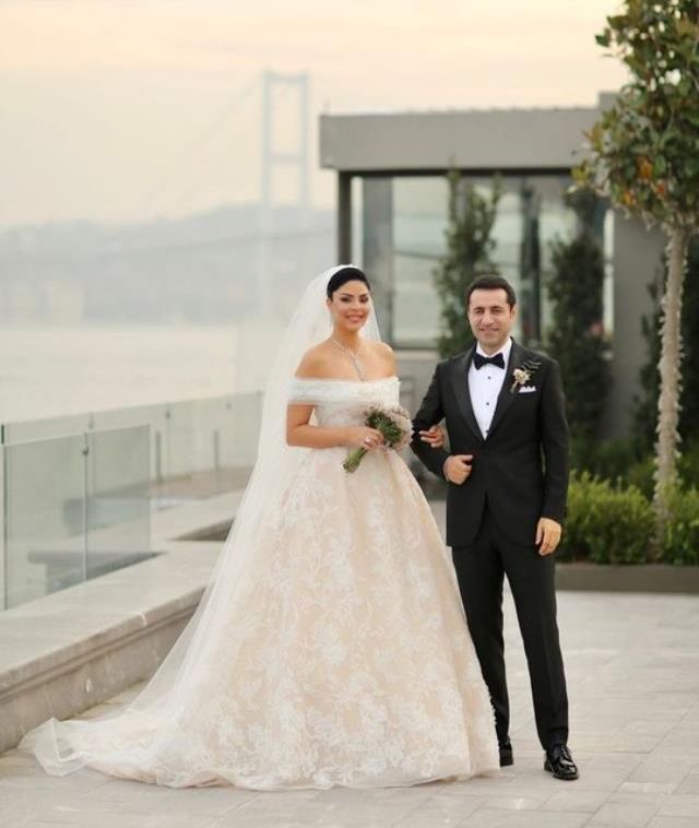 Ünlü iş insanı Bayram Yıldız ile Tuğçe Kara muhteşem bir düğünle evlendi