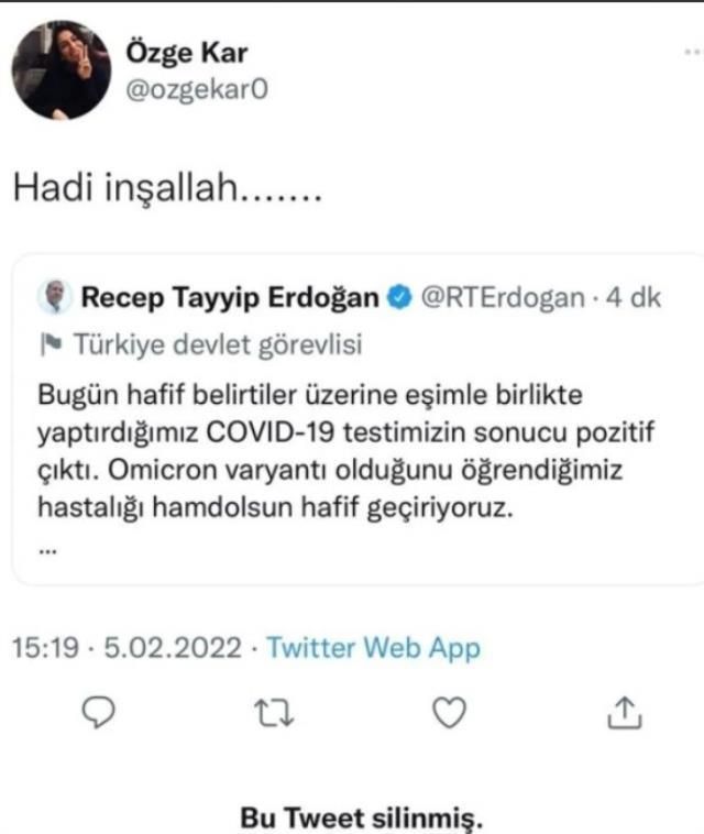 Cumhurbaşkanı Erdoğan hakkında çirkin paylaşımda bulunan internet editörünün işine son verildi