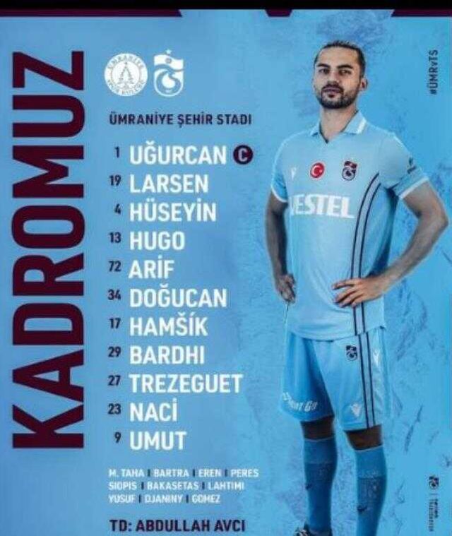 Ümraniyespor Trabzonspor maçı kaç kaç, bitti mi? MAÇ SKORU! BJK Ümraniyespor maçı CANLI takip! Ümraniyespor Trabzonspor canlı maç anlatımı var mı?