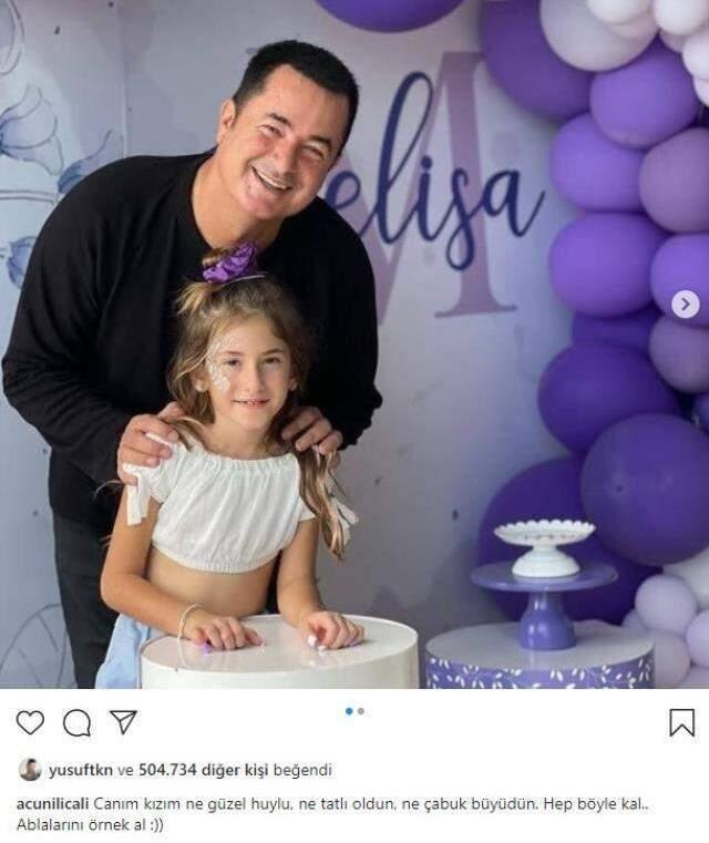 Melisa'nın doğum gününü kutlayan Acun'un düştüğü notu gören herkes aynı yorumu yaptı