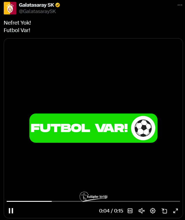 Nefret Yok, Futbol Var: Kulüpler Birliği Dijital Zorbalığa Karşı Adım Atıyor