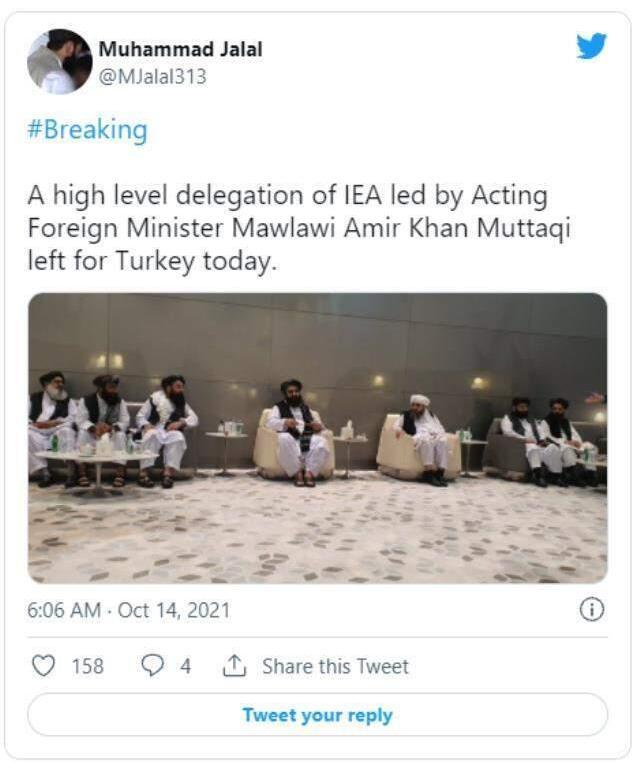 İlk resmi temas! Taliban heyeti bugün Bakan Çavuşoğlu'nun davetiyle Türkiye'ye geliyor