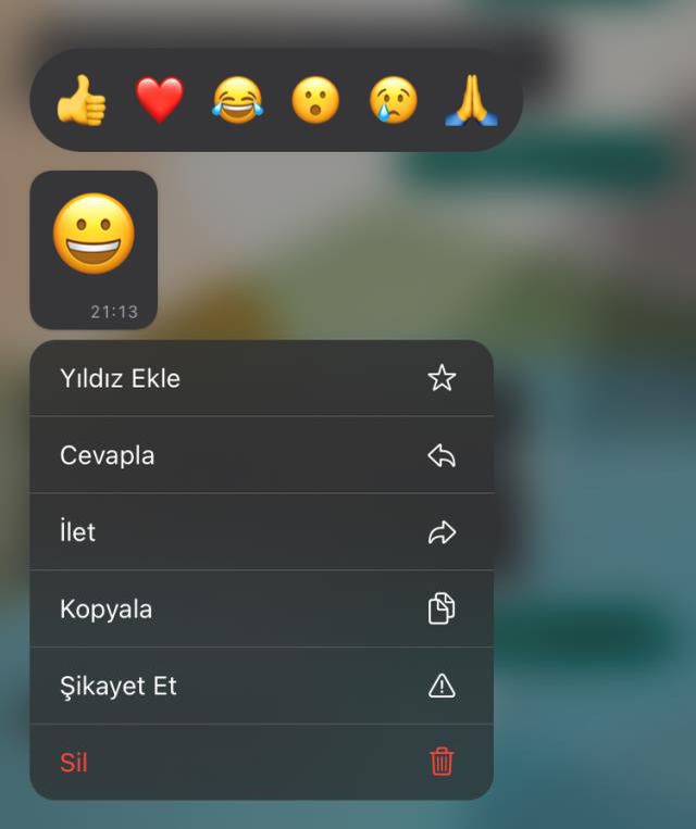 WhatsApp yeni özellik: WhatsApp mesaja ifade koyma özelliği nasıl kullanılır? WhatsApp mesaj beğenme özelliği!