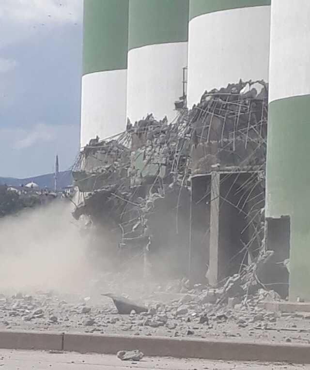 Son dakika! Kocaeli TMO silosundaki patlama anı kamerada
