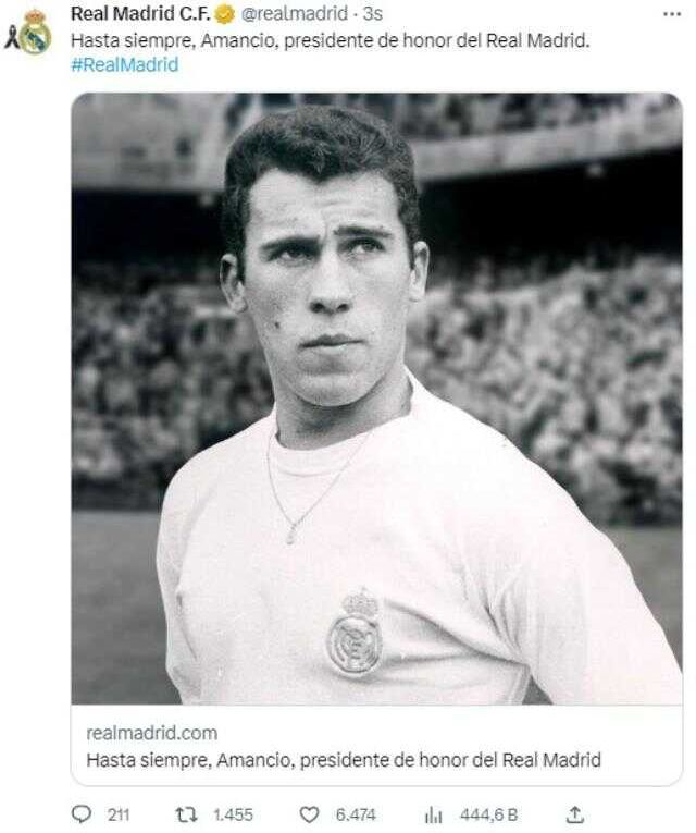 İspanyolların acı günü! Real Madrid efsanesi Amancio Amaro hayatını kaybetti!