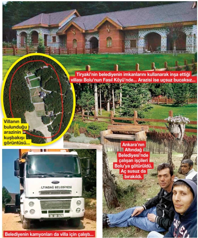 İşçiler her şeyi anlattı! Altındağ Belediye Başkanı Veysel Tiryaki hakkında bomba iddia