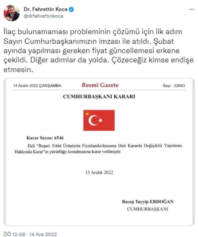 İlaç fiyatlarına yüzde 36 zam!