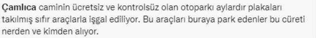 Çamlıca Camii otoparkında çok sayıda sıfır araç görüntülendi! Herkes aynı soru
