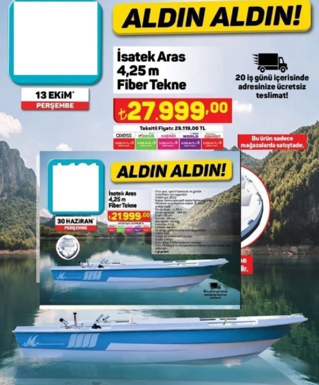 Zincir markete yine tekne geldi! 4 ay önceki fiyatı ile şimdiki fiyatı arasında uçurum var