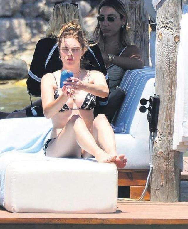 Sadakatsiz dizisinin Derin'i Melis Sezen, bikinili yakalandı