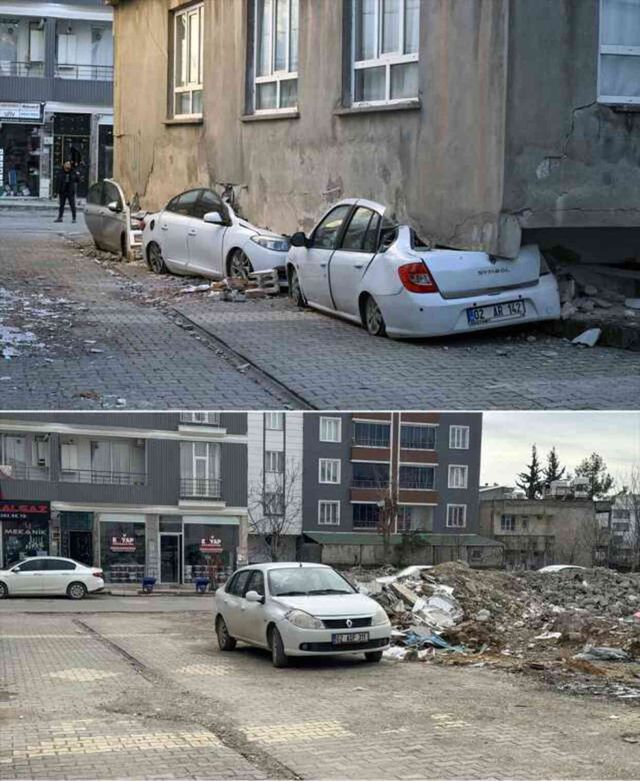 6 Şubat Depremi Fotoğrafları | 6 Şubat Depremi öncesi ve sonrası görselleri!