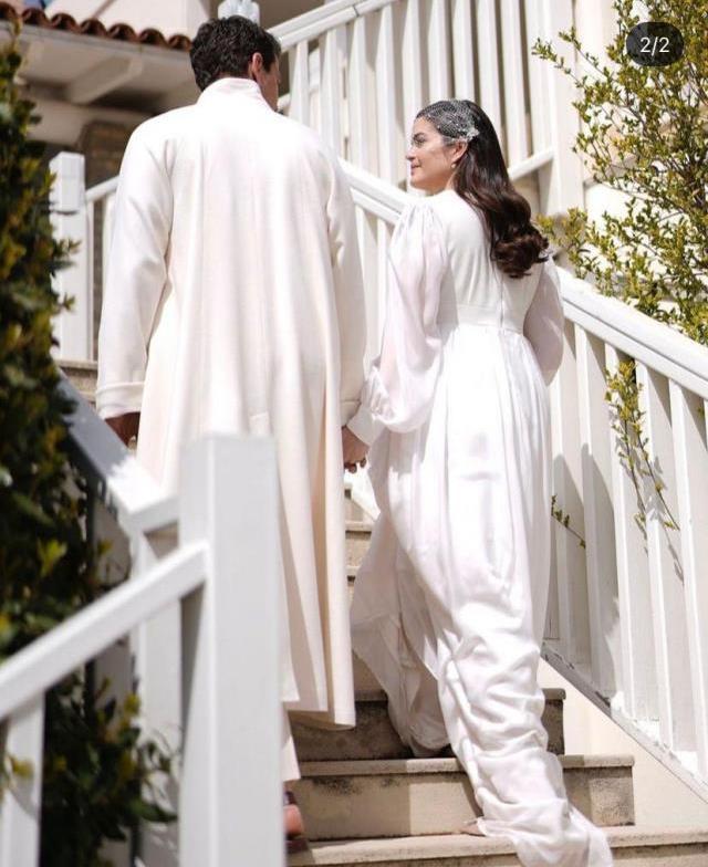 Selahattin Paşalı ve Lara Tümer evlendi! Nikahtan kareler sosyal medyayı salladı