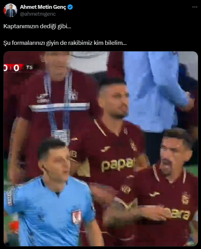 Ali Koç'tan Trabzon Belediye Başkanı'na gece yarısı yanıt: FETÖ kırıntıları bize hafif gelir