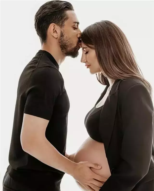 Doğum için gün sayıyor! Fenerbahçeli İrfan Can'ın eşinden hamilelik pozları